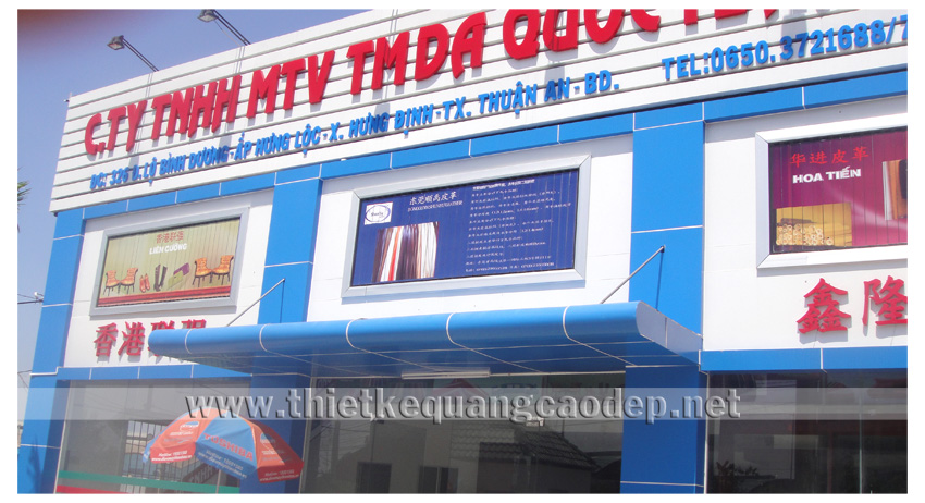 TRIVISION hệ thống showroom da Hâm Long