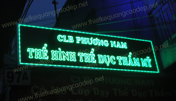 Bảng led trung tâm thẩm mỹ