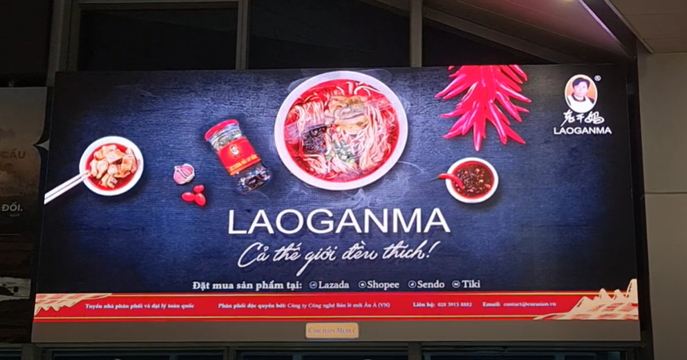 Mành hỉnh led P.3 Quảng cáo tại nhà ga sân bay