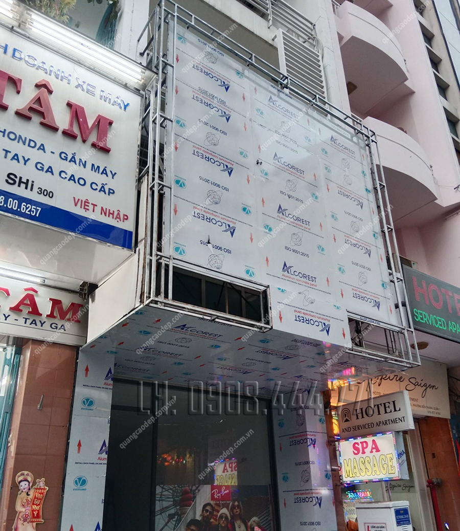 BẢNG HIỆU NAILS MINA