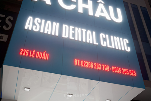 bảng hiệu phòng khám răng