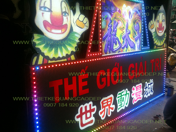 Bảng hiệu Led full color