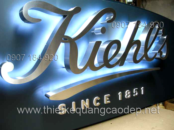 Chữ nổi Inox đồng