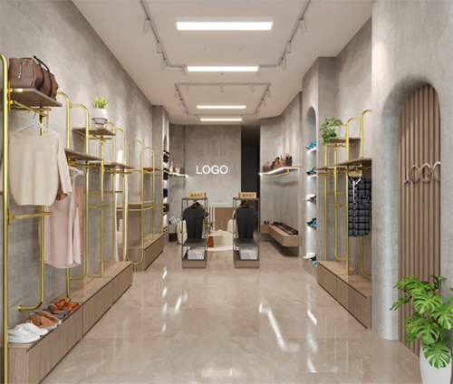 thiết kế Shop thời Trang Nam